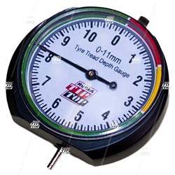 Rema Tip Top Tyre Tread Depth Dial Gauge