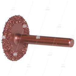 23 Grit, 30mm Buffing Carbide, Copper Rotary Saw - 6mm Fixed Arbour