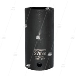 27mm 1/2" Impact Socket - Long