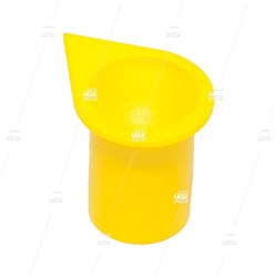 21mm DUSTITE Long Reach Wheel Nut Indicator - Yellow