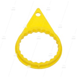 41mm CHECKPOINT Wheel Nut Indicator - Yellow