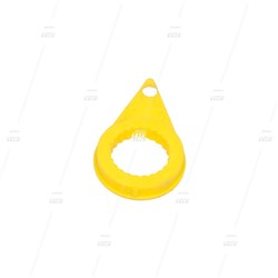 21mm CHECKPOINT Wheel Nut Indicator - Yellow