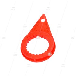 27mm CHECKPOINT Wheel Nut Indicator - Red