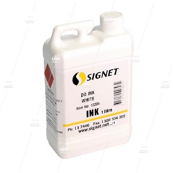 Rubber Marker Ink Refill, White (tub/1L)