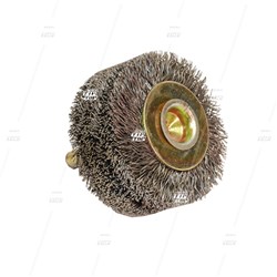 Rotary Wire Brush, 50mm x 25mm, with 6mm Fixed Arbour