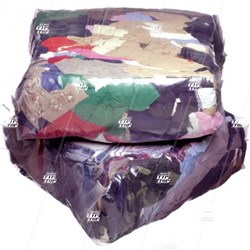 Mixed Rags, Coloured (bag/10kg)