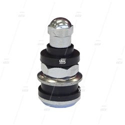 TR5591B Chrome Clamp-In Valve with Metal Cap