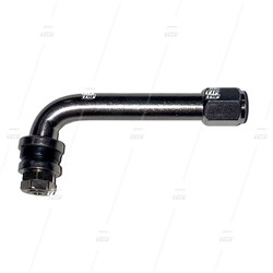 TR6-90 Chrome Clamp-In Car Valve - 90deg