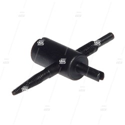 Black 4-Way Valve Repair Tool