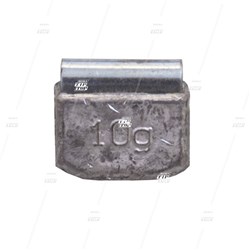10g, Lead Clip-on Wheel Weights for Steel Wheels (bag/100)