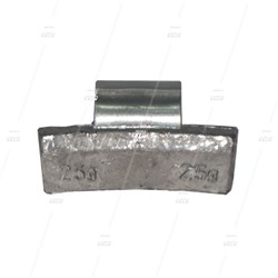 25g, Lead Clip-on Wheel Weights for Alloy Wheels (bag/100)