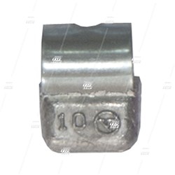 10g FN, Lead Clip-on Wheel Weights for Japanese Alloy Wheels (bag/100)