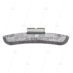 283g, Lead Clip-on Wheel weights for Split Steel Rims (bag/10)