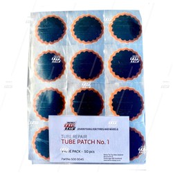 Rema Tip Top Tube Repair Patch - No. 1 (Value Pack 50)