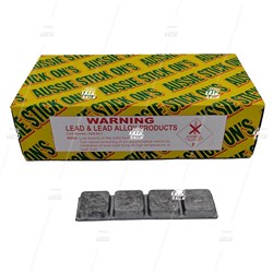 200g AUSSIE, Lead Stick-on Wheel Weights (box/30)