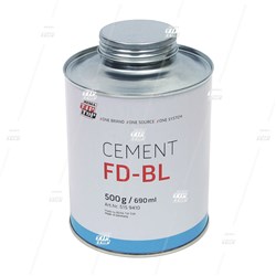 Rema Tip Top Fast Dry Patch Cement SC-BL FD, 500g Tin with Brush, CFC Free