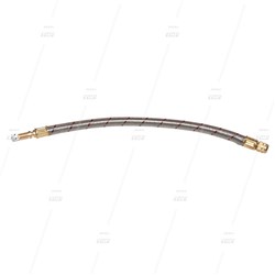 300mm Flexible Braided, Truck Valve Extension - Round Nut