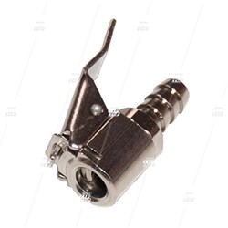V-3031 Clip-on Air Chuck with 8mm Barb - Open