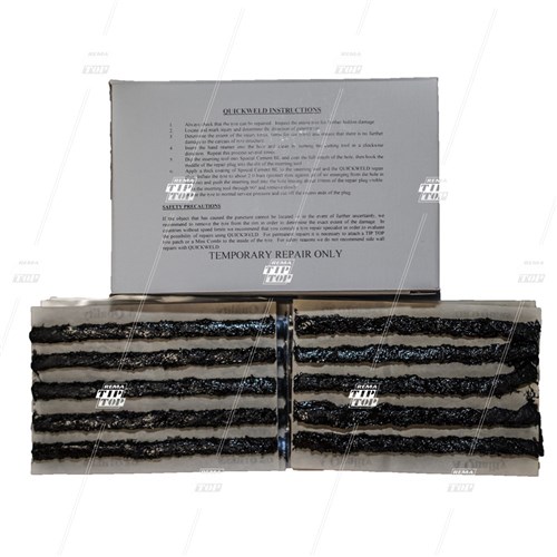 Temporary String Repair Pack, Black, 100mm (box/60)