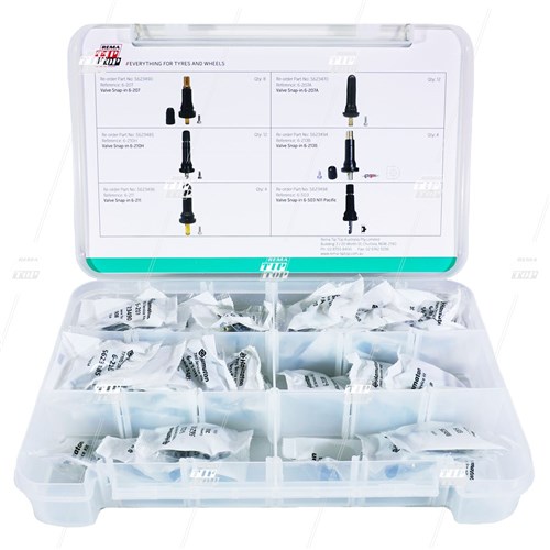 TPMS Valve Assortment Kit, Standard (set/44)