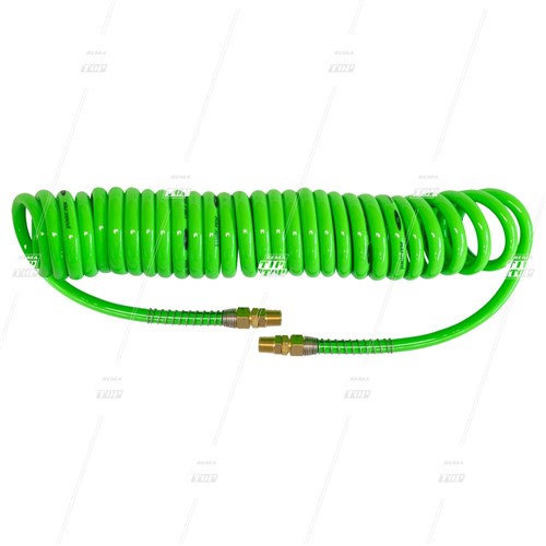 Spiral Hose, 10mm x 6m with 1/4