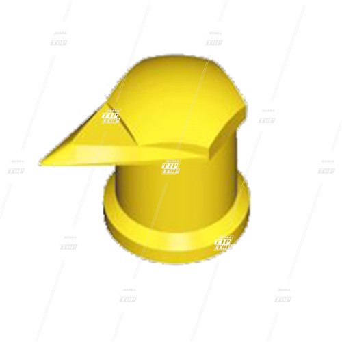 32mm DUSTITE Long Reach Wheel Nut Indicator - Yellow 