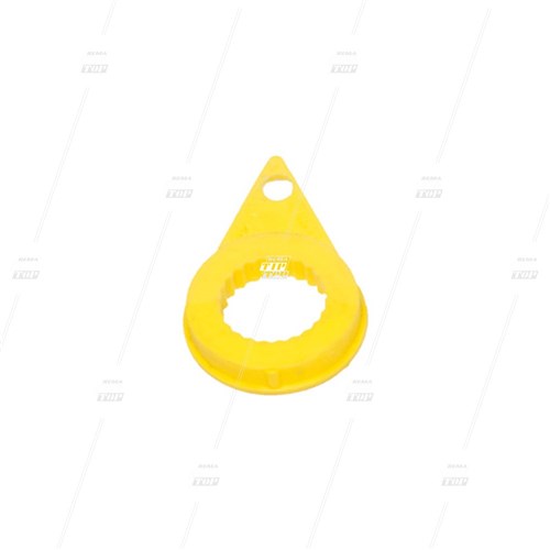 19mm CHECKPOINT Wheel Nut Indicator - Yellow 
