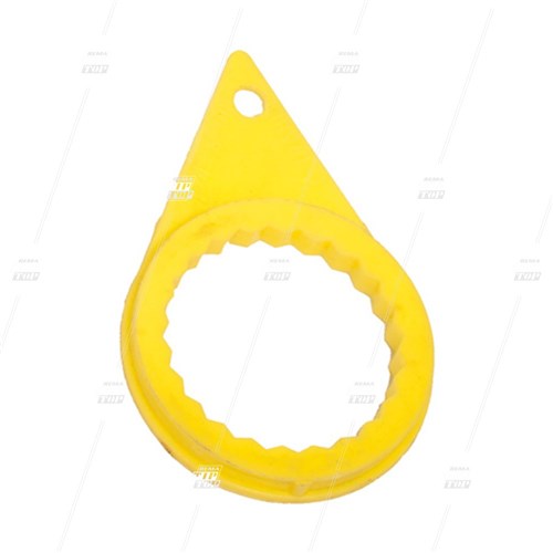 36mm CHECKPOINT Wheel Nut Indicator - Yellow