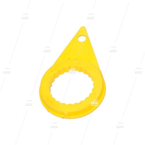 27mm CHECKPOINT Wheel Nut Indicator - Yellow