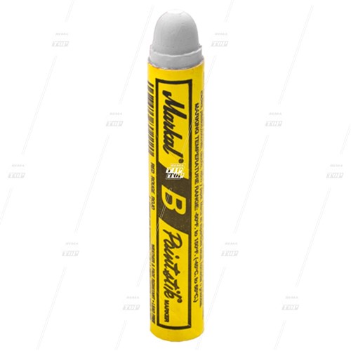 MARKAL Rubber Marker Crayon - White