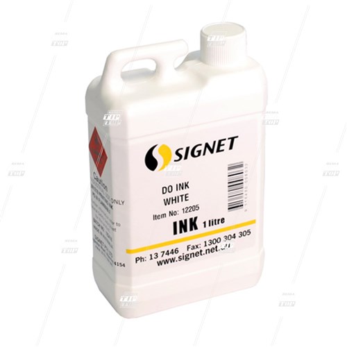 Rubber Marker Ink Refill, White (tub/1L)