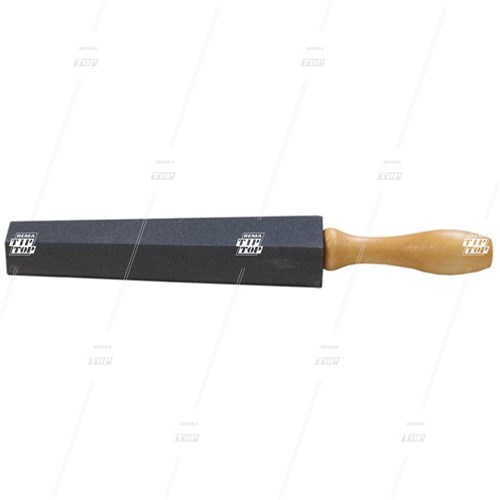 No. 57, Knife Sharpening Stone with Wooden Handle