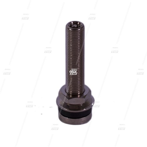 TR430, Chrome Clamp-In Motorcycle Valve with Nut