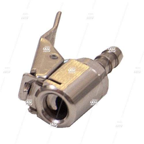 V-3031 Clip-on Air Chuck with 6mm Barb - Open