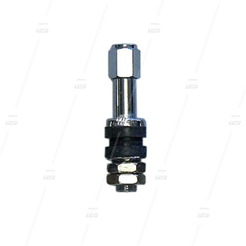 TR48E Chrome Clamp-In Car Valve - Long
