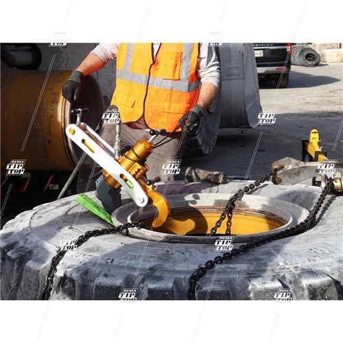 AME 1000 Premium Head, Hydraulic EM Bead Breaker