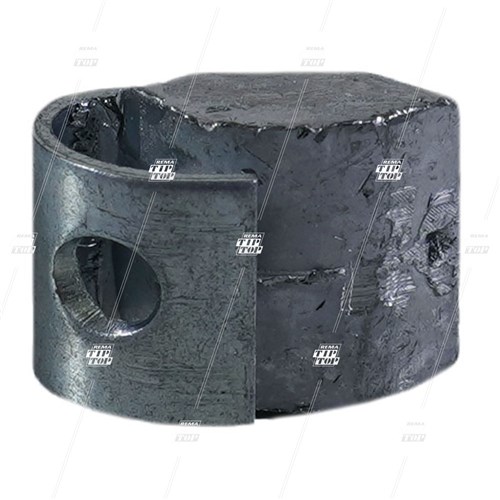 5g, Lead Clip-on Wheel Weights for Steel Wheels (bag/100)