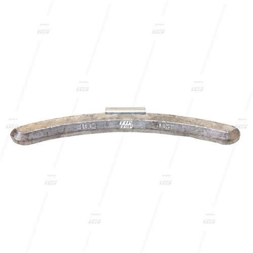 100g, Lead Clip-on Wheel Weights for Steel Wheels (bag/50)