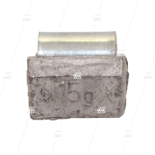 15g, Lead Clip-on Wheel Weights for Alloy Wheels (bag/100)