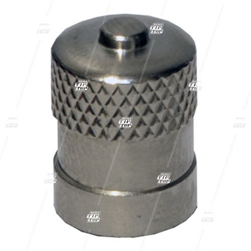 Chrome Metal Valve Cap - Long (bag/100)