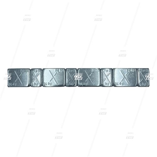 60g REMA TIP TOP, Steel Stick-on Wheel Weights - Silver (box/50)