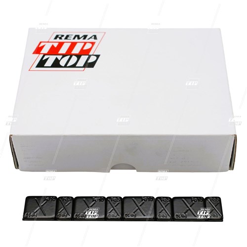 60g REMA TIP TOP, Steel Stick-on Wheel Weights - Black (box/50)