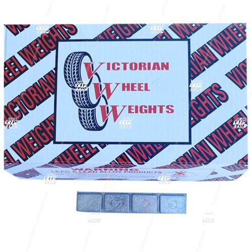 100g, Lead Stick-on Wheel Weights (box/10)