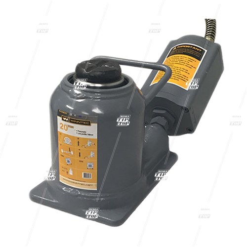 WINNTEC 20T, Air/Hydraulic Bottle Jack - Low
