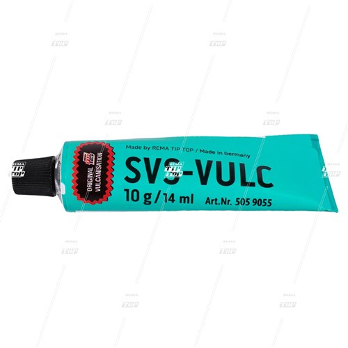 Rema Tip Top Tube Patch Cement, SVS-VULC Fluid, 10g Tube, CFC Free