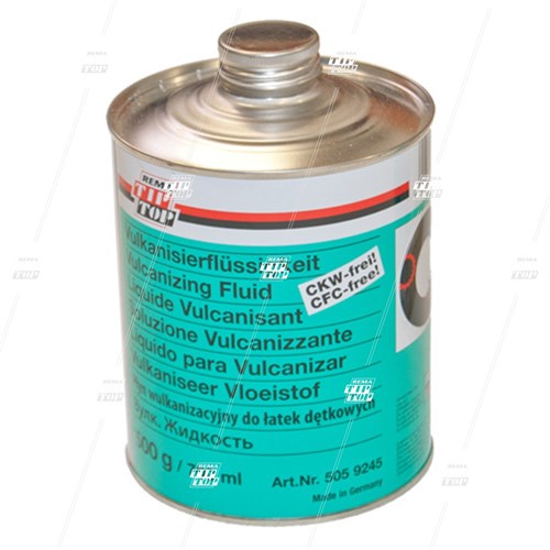 Rema Tip Top Tube Patch Cement, SVS-VULC Fluid, 500g Tin, CFC Free