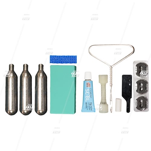 Rema Tip Top Tubeless Tyre Repair & Air Kit - Motorcycle