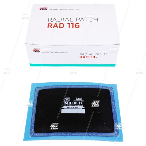 Rema Tip Top Radial Tyre Repair Patch, RAD116