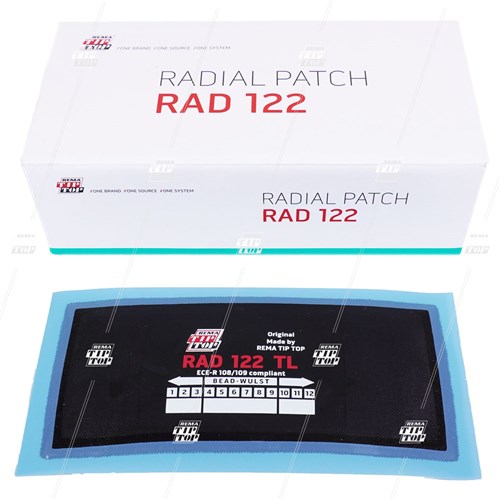Rema Tip Top Radial Tyre Repair Patch, RAD122