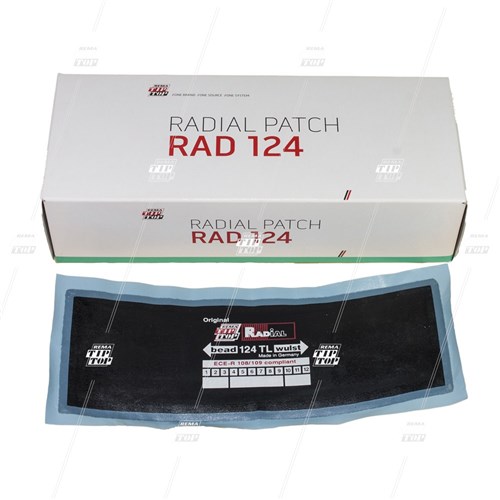 Rema Tip Top Radial Tyre Repair Patch, RAD124